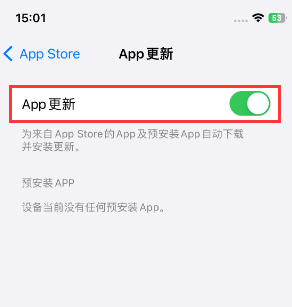 康定苹果15维修中心如何让iPhone15APP自动更新