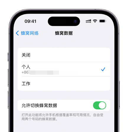 康定苹果维修服务分享如何在iPhone上使用双卡 